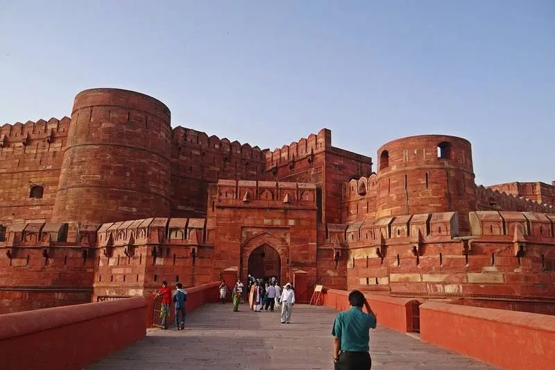 Agra city tour route